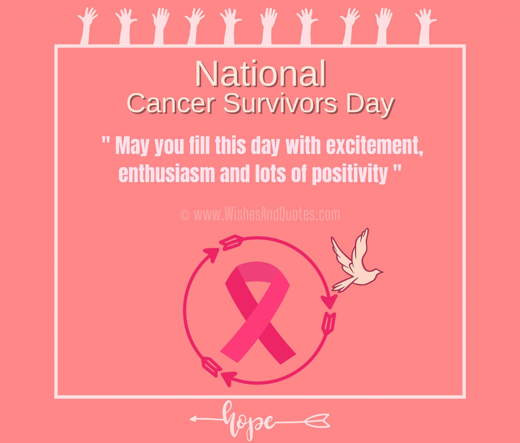 National Cancer Survivors Day 2024 Quotes, Messages, Greetings