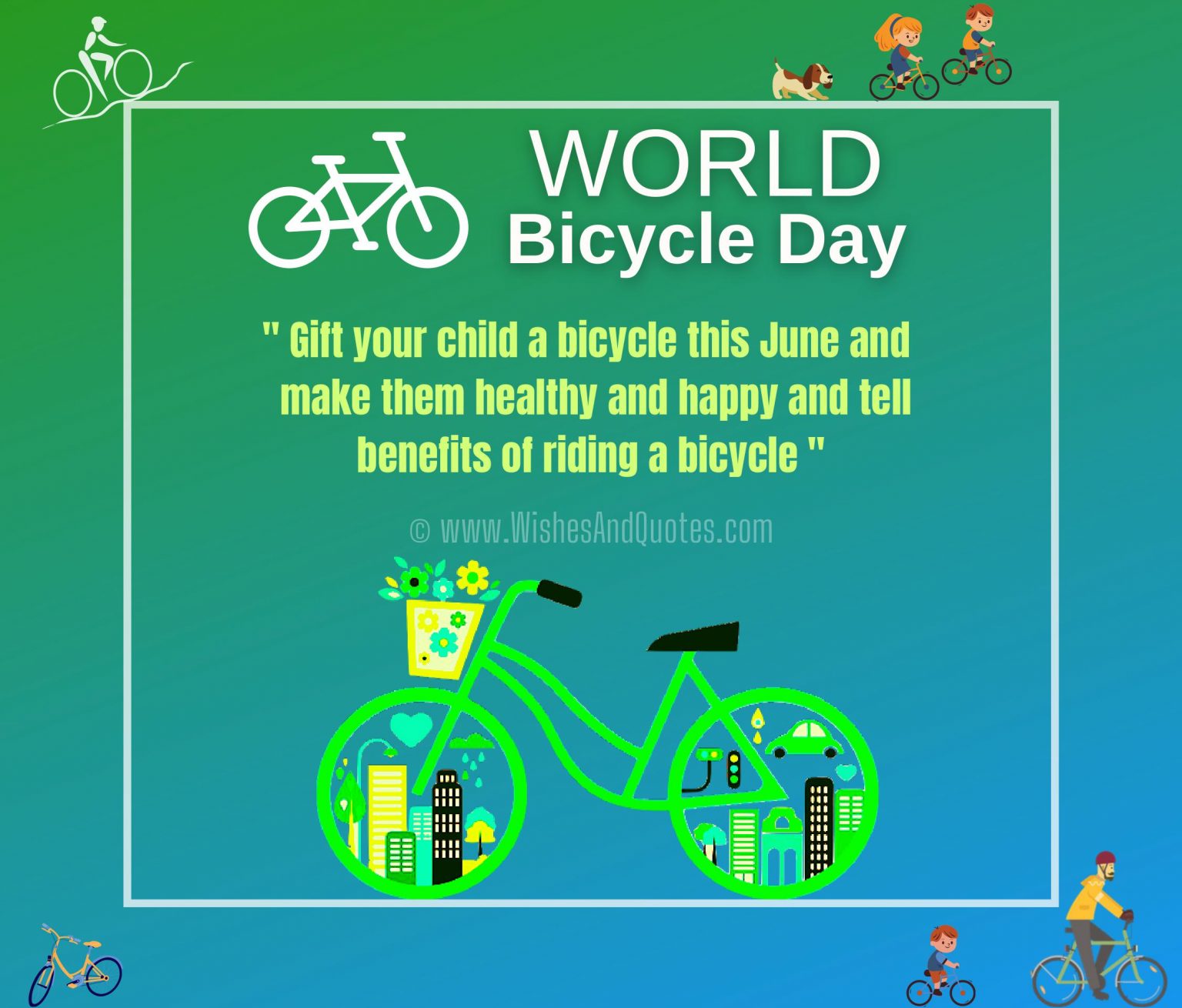 World Bicycle Day 2024: Wishes, Quotes, Messages, Greetings, Images