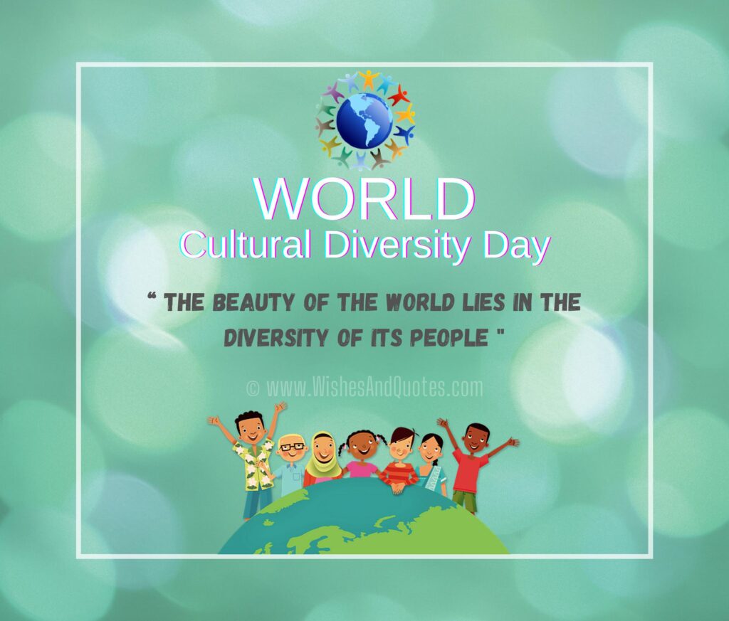World Day for Cultural Diversity for Dialogue and Development
