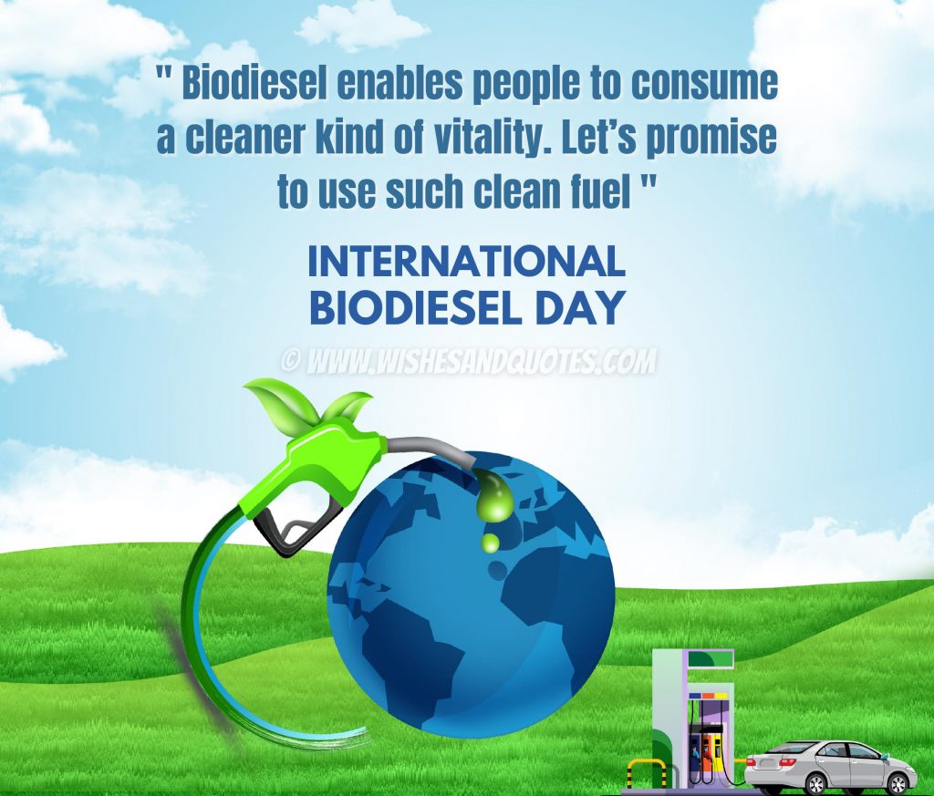 International Biodiesel Day