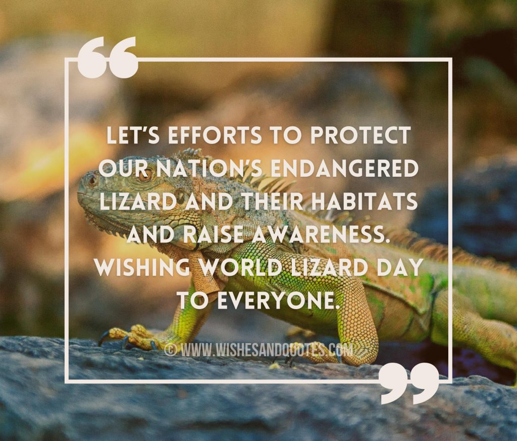 World Lizard Day