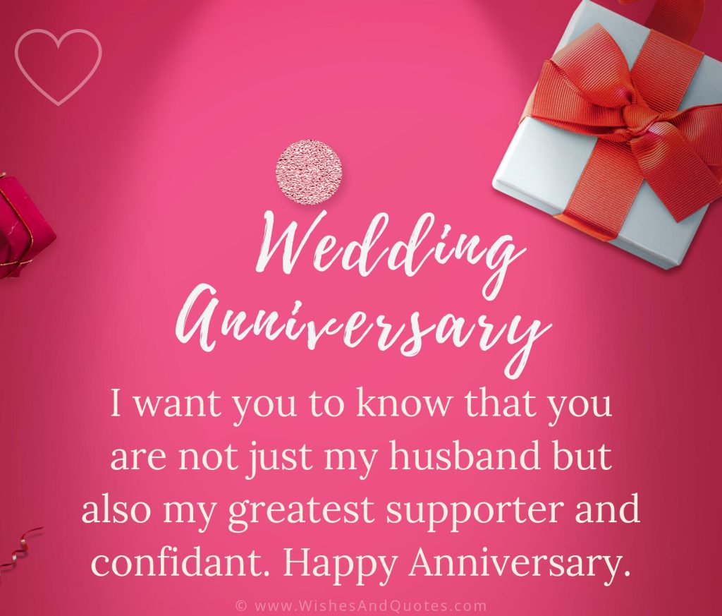 Wedding Anniversary Wishes and Messages for Husband