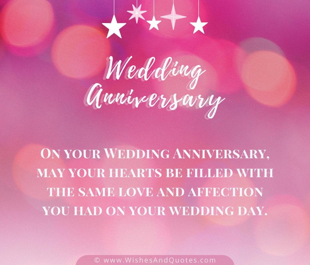 Wedding Anniversary Wishes and Messages for Mom and Dad