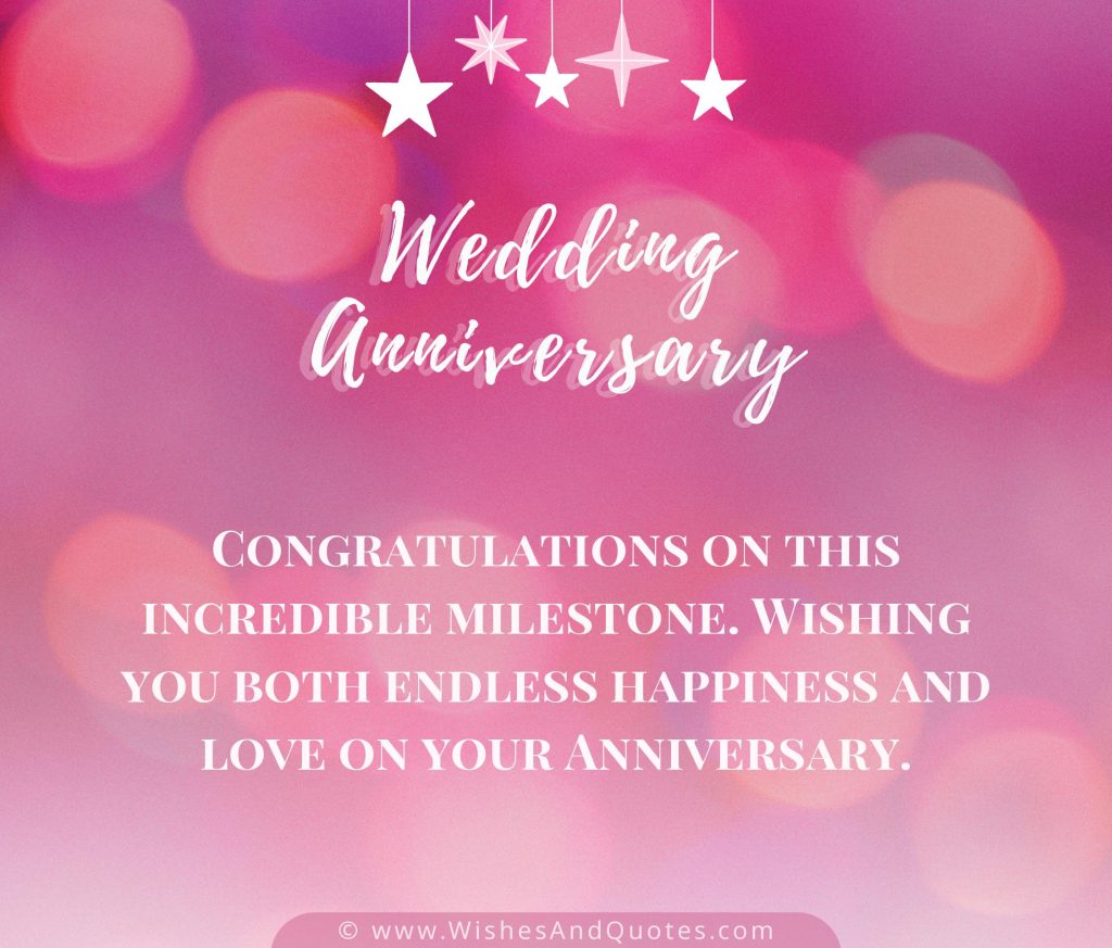Wedding Anniversary Wishes and Messages for Mom and Dad